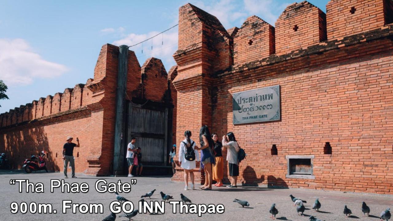 Go Inn Thapae - โก อินน์​ ท่าแพ Chiang Mai Extérieur photo